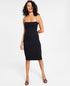 Bar III Womens Ribbed Dress